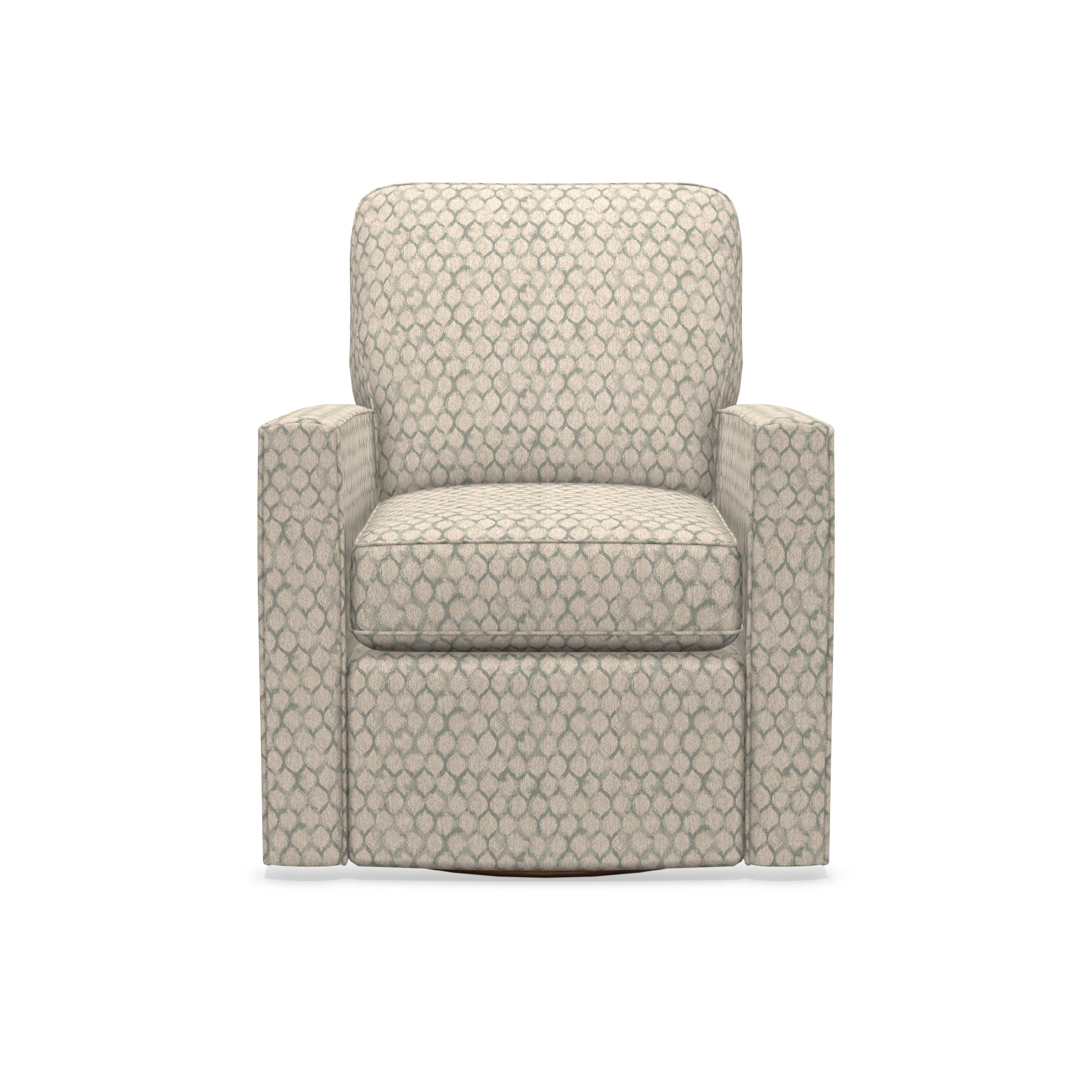 La Z Boy Midtown Swivel Fabric Chair 215479 E176494