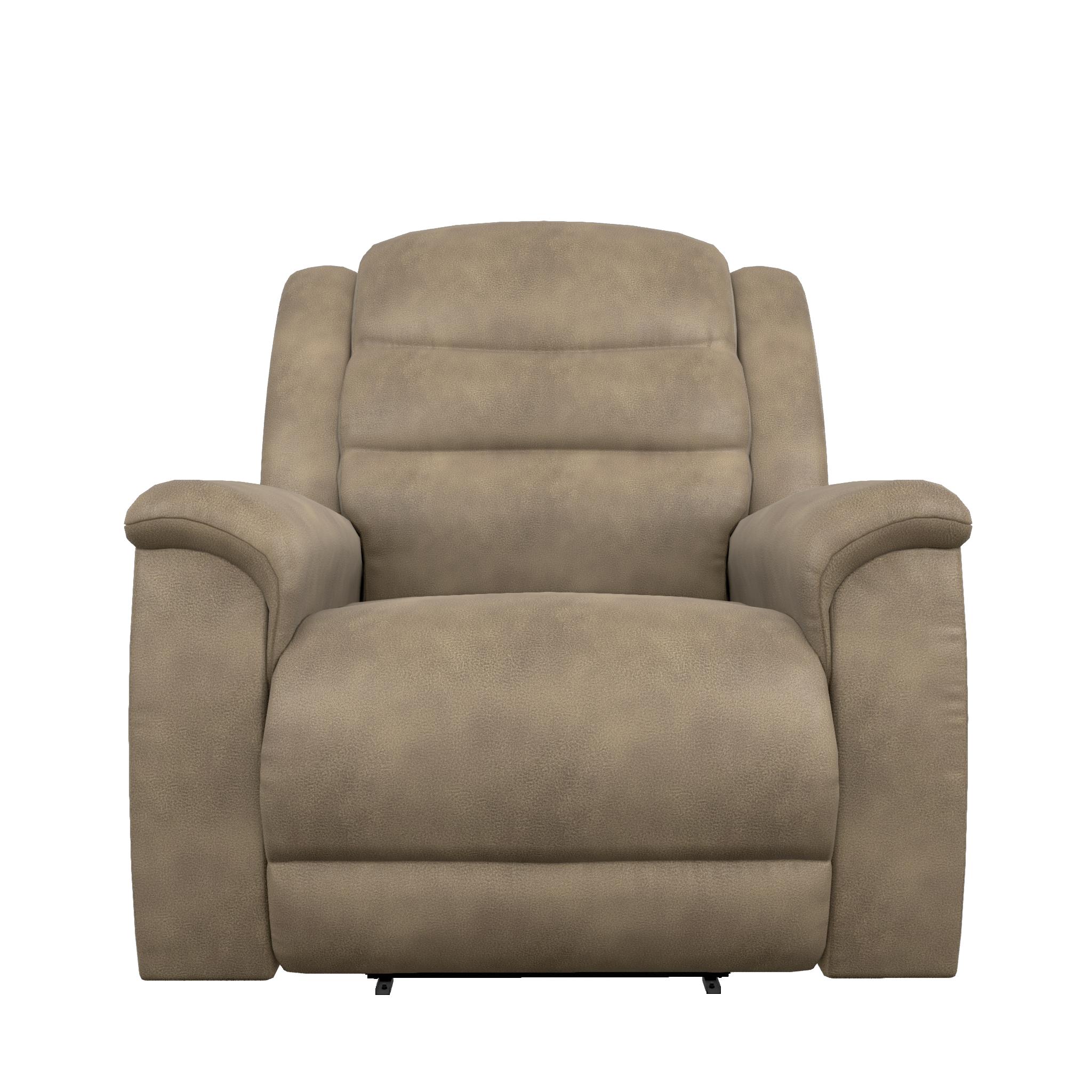 La Z Boy Redwood Power Leather Look Recliner with Wall Recline 16X776