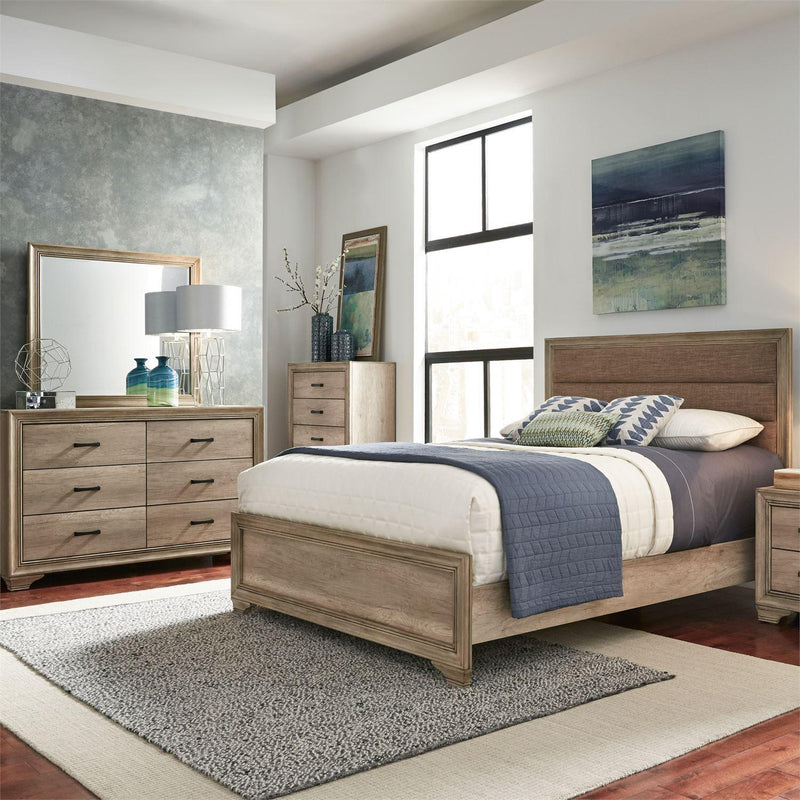 Liberty Furniture Industries Inc. Sun Valley 439-BR-KUBDMN 6 pc King Upholstered Bedroom Set IMAGE 1