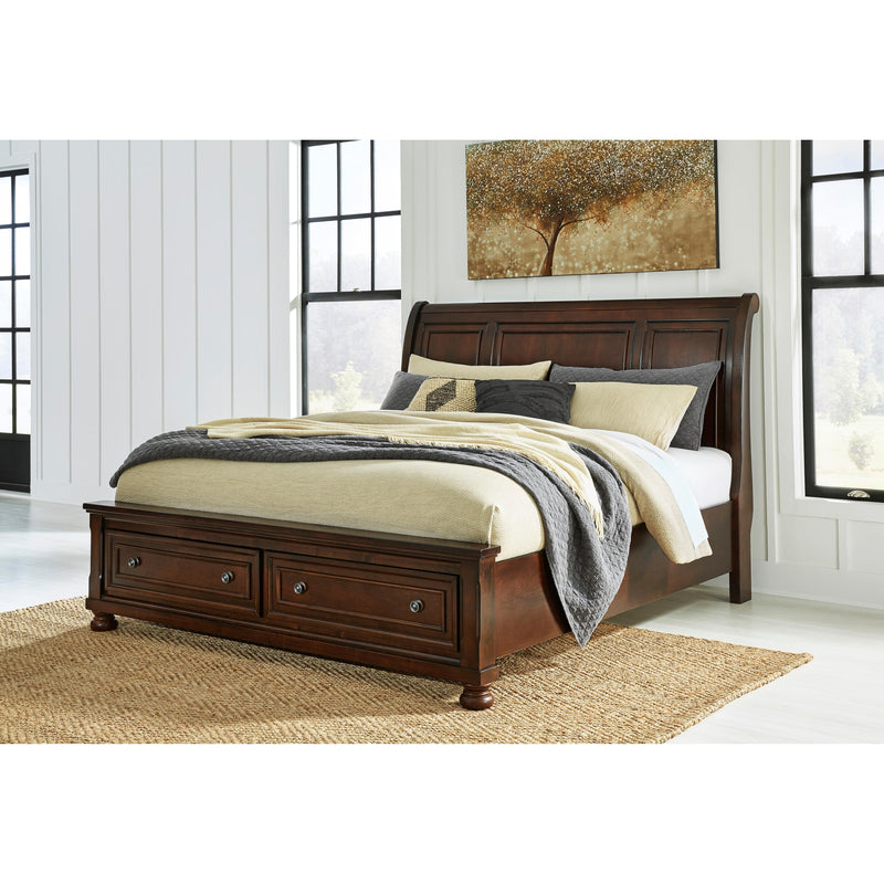 Millennium Porter B697B23 8 pc Queen Storage Sleigh Bedroom Set IMAGE 2