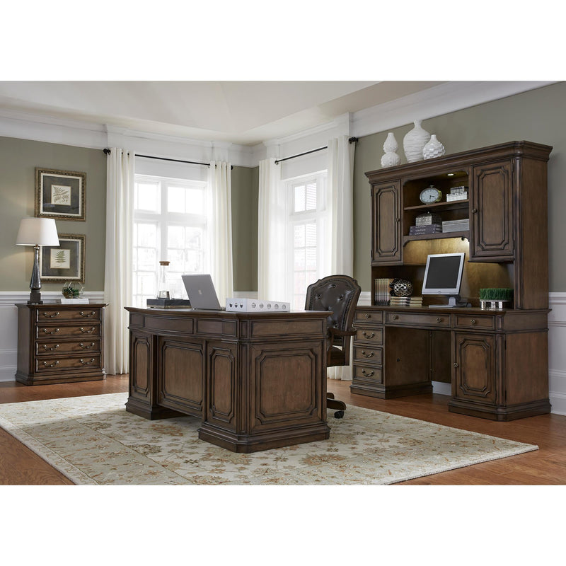 Liberty Furniture Industries Inc. Amelia Jr Executive 487-HO 4 pc Home Office Set IMAGE 1