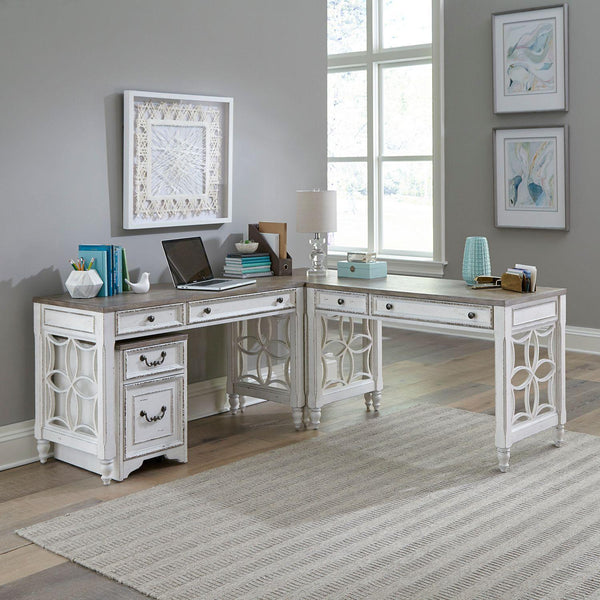 Liberty Furniture Industries Inc. Magnolia Manor 244-HOJ-OLSLD 4 pc Home Office Set IMAGE 1