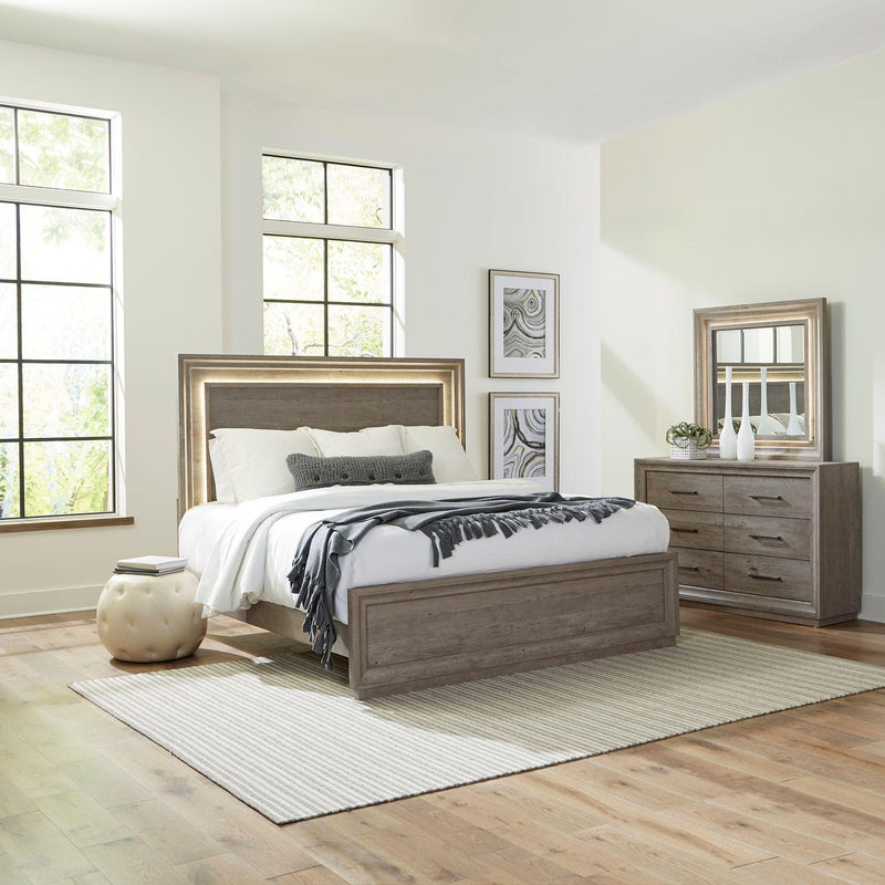 Liberty Furniture Industries Inc. Horizons 272-BR-KPBDM 5 pc King Panel Bedroom Set IMAGE 1