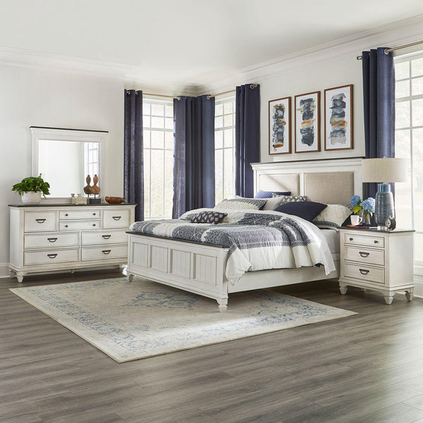 Liberty Furniture Industries Inc. Allyson Park 417-BR-CKUBDMN 6 pc California King Upholstered Bedroom Set IMAGE 1