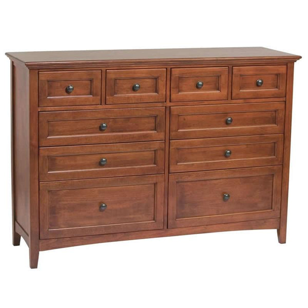 Whittier Wood McKenzie 10-Drawer Dresser 1128AFGAC IMAGE 1