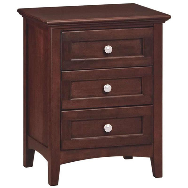 Whittier Wood McKenzie 1-Drawer Nightstand 1101AFCAF IMAGE 1