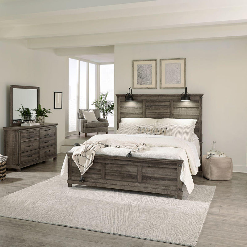 Liberty Furniture Industries Inc. Lakeside Haven 903-BR-QPBDM 5 pc Queen Panel Bedroom Set IMAGE 1