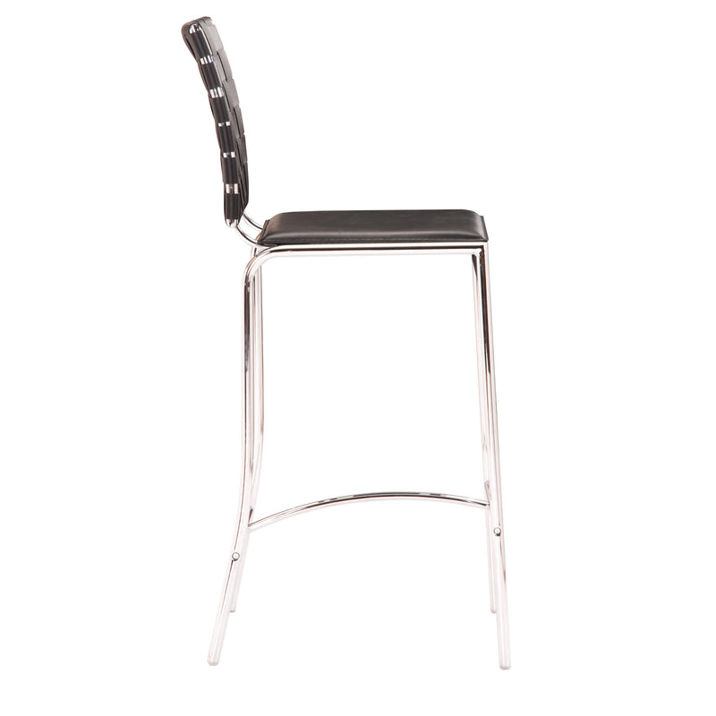 Zuo Criss Cross Counter Height Dining Chair 333062 IMAGE 2