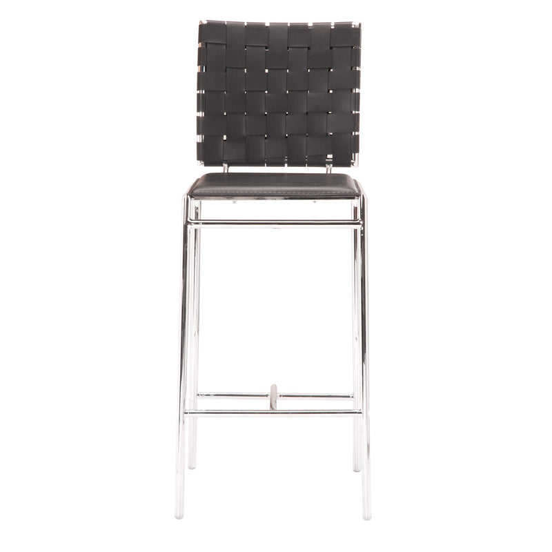 Zuo Criss Cross Counter Height Dining Chair 333062 IMAGE 3