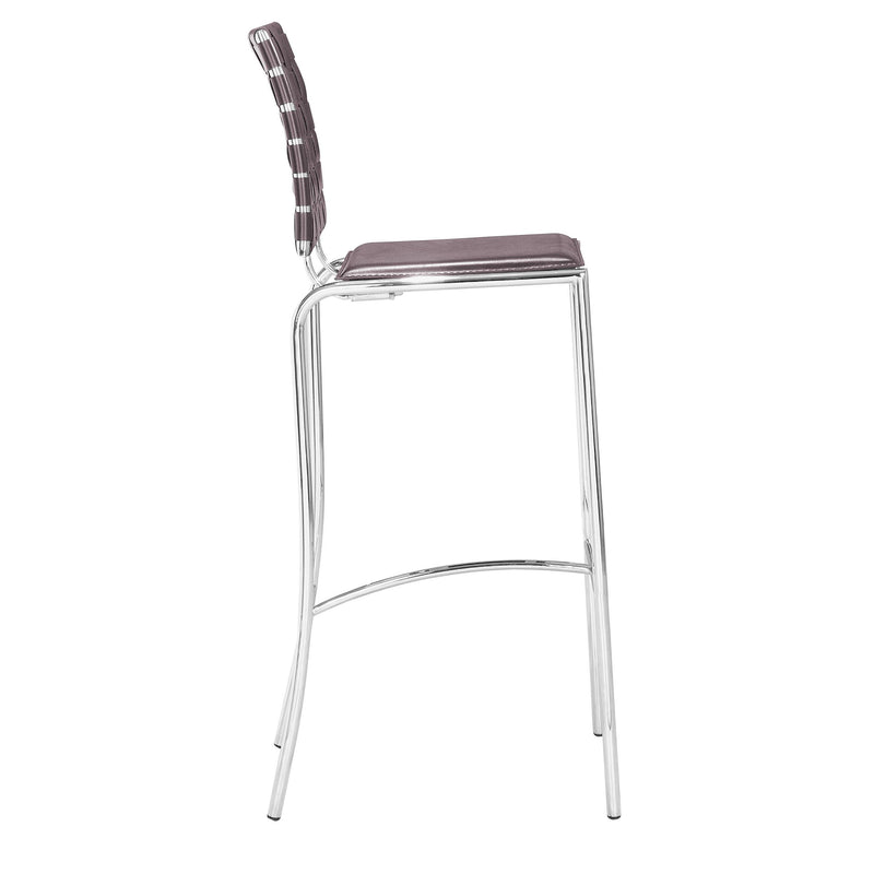 Zuo Criss Cross Counter Height Dining Chair 333070 IMAGE 2