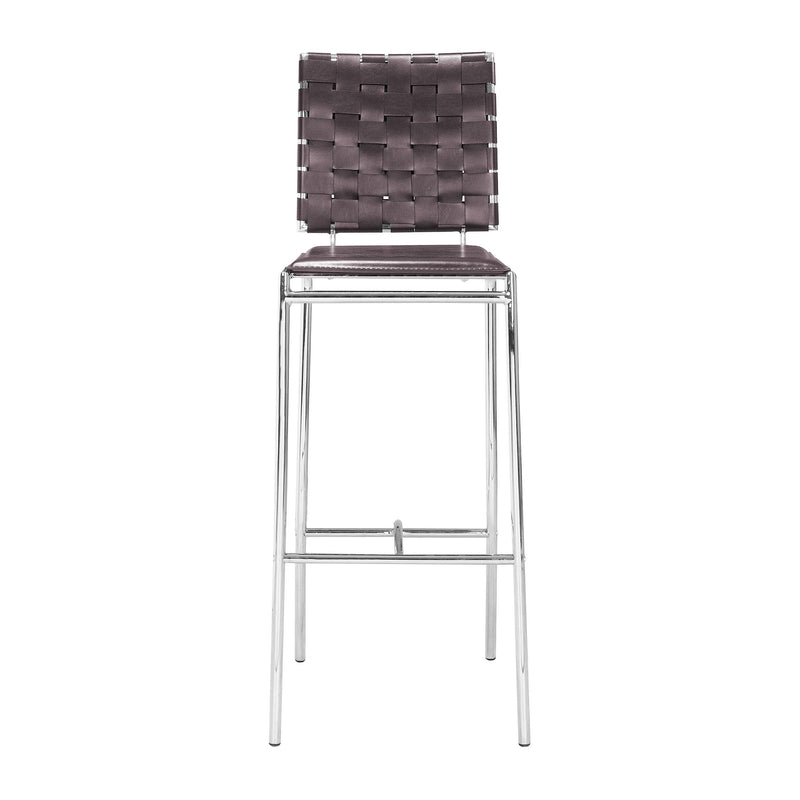 Zuo Criss Cross Counter Height Dining Chair 333070 IMAGE 3