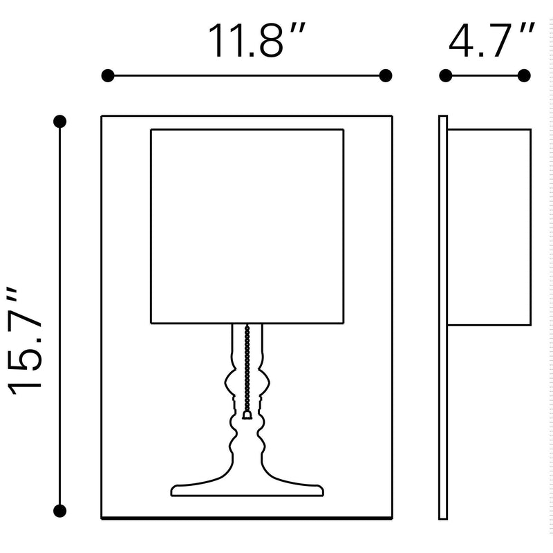 Zuo Dream Wall Lamp 50403 IMAGE 2