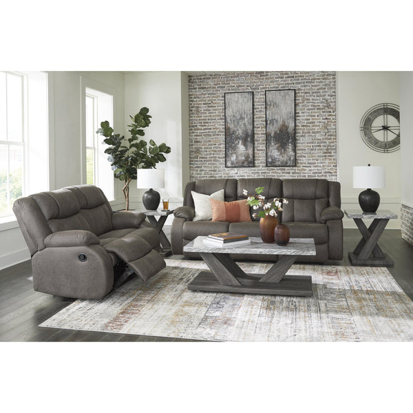 Signature Design by Ashley First Base 68804 2 pc Reclining Living Room Set IMAGE 1