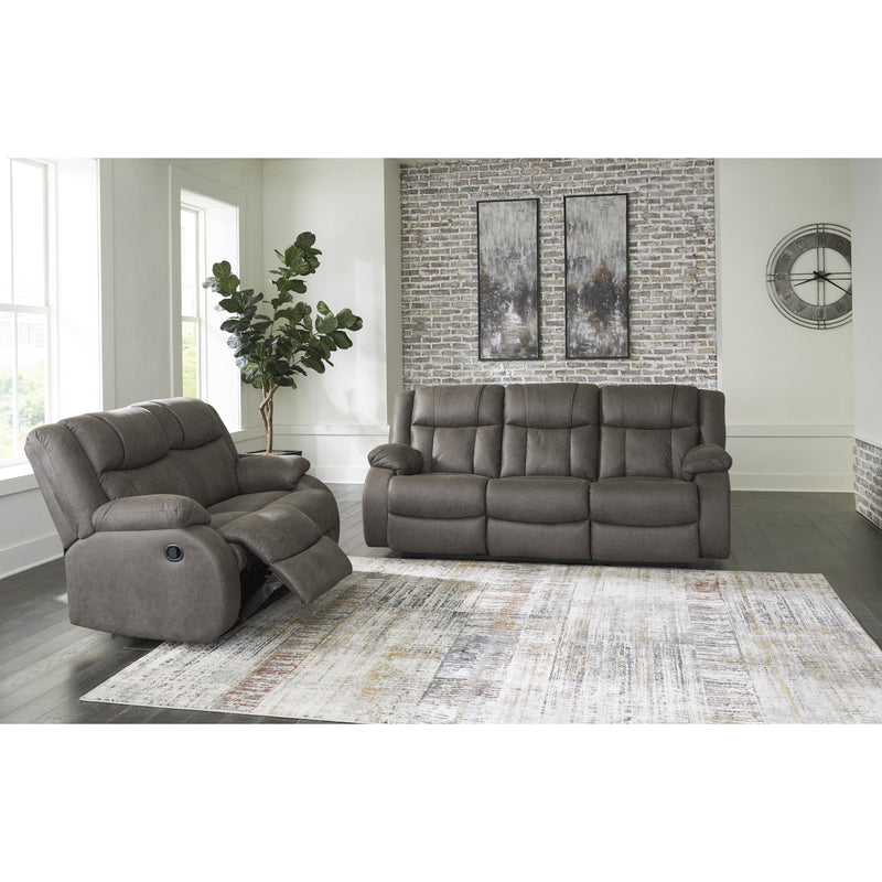 Signature Design by Ashley First Base 68804 2 pc Reclining Living Room Set IMAGE 2