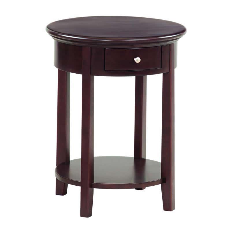Whittier Wood McKenzie End Table 3495 CAF IMAGE 1