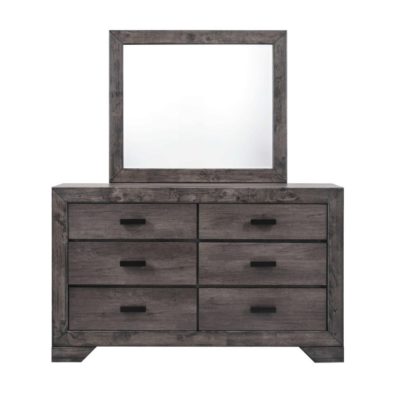 Elements International Nathan 6-Drawer Dresser NH100DR IMAGE 2