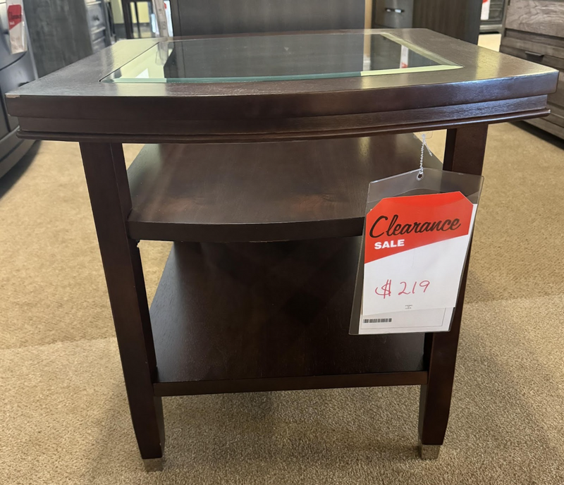 Glass End Table 3312-05