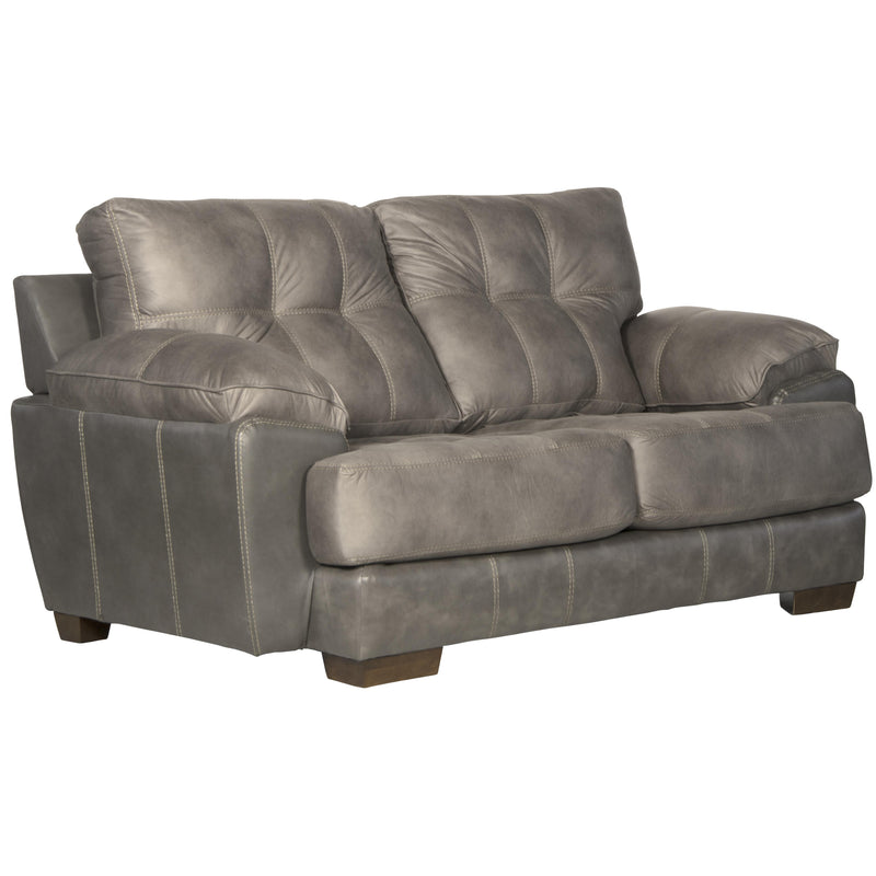 Jackson Furniture Drummond Stationary Leather Look Fabric Loveseat 429602 1152-18/1300-28 IMAGE 1