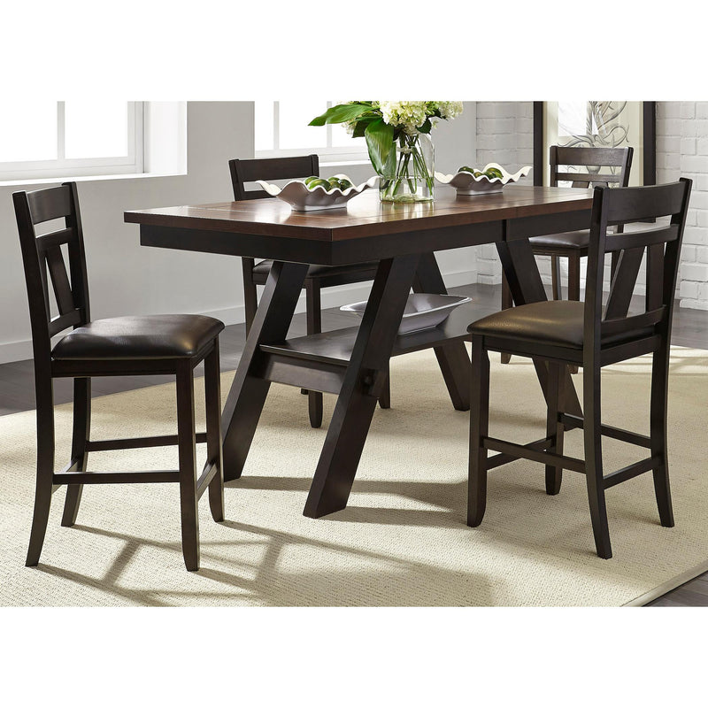 Liberty Furniture Industries Inc. Lawson Counter Height Dining Table with Pedestal Base 116-CD-GTS IMAGE 10