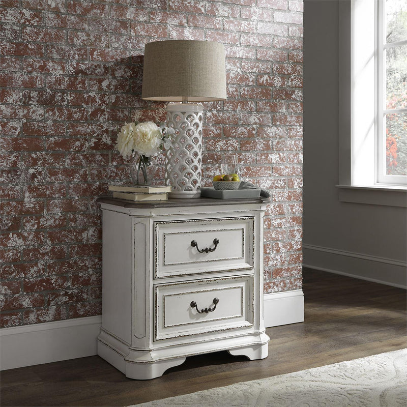 Liberty Furniture Industries Inc. Magnolia Manor 2-Drawer Nightstand 244-BR61 IMAGE 2