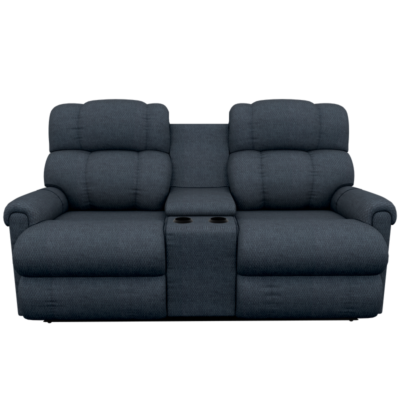 La-Z-Boy Pinnacle Power Reclining Loveseat with Console, Headrest, & Lumbar 39X512 D175986