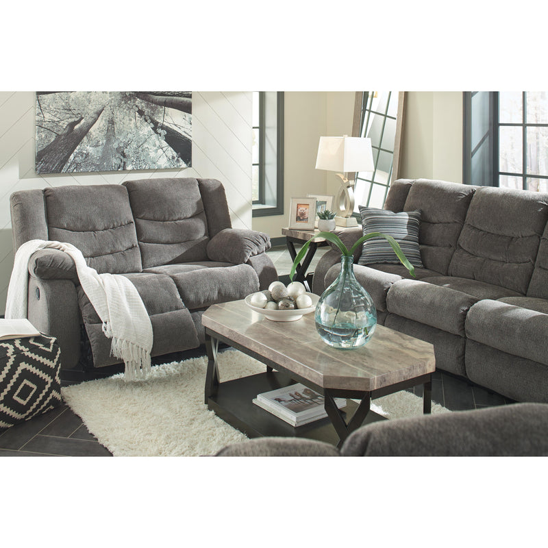 Signature Design by Ashley Tulen Reclining Fabric Loveseat 9860686 IMAGE 5