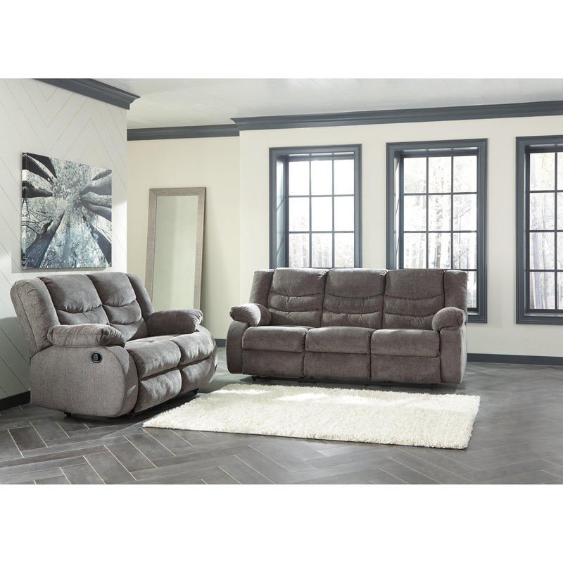 Signature Design by Ashley Tulen Reclining Fabric Loveseat 9860686 IMAGE 7