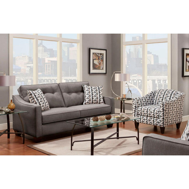 J Furniture Dallas Stationary Fabric Sofa 1140-03 IMAGE 2