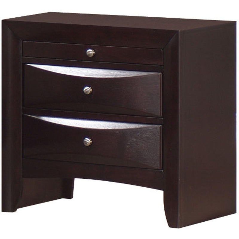 Elements International Emily 2-Drawer Nightstand EM200NS IMAGE 1