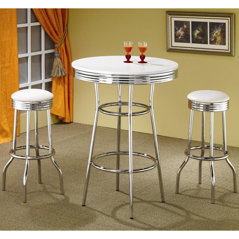 Coaster Furniture Cleaveland Pub Height Stool 2299W IMAGE 3