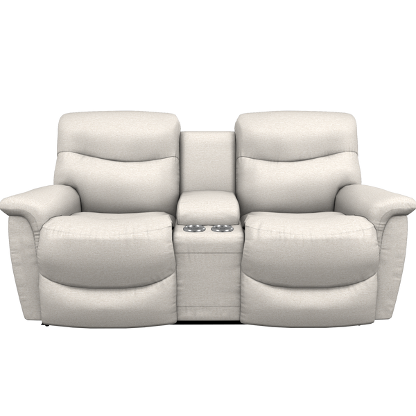 La-Z-Boy James Reclining Loveseat with Console 449521 C181233