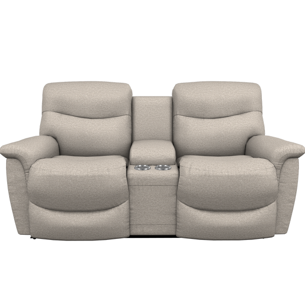 La-Z-Boy James Reclining Loveseat with Console 449521 C181262