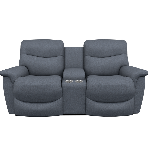 La-Z-Boy James Reclining Loveseat with Console 449521 C181286