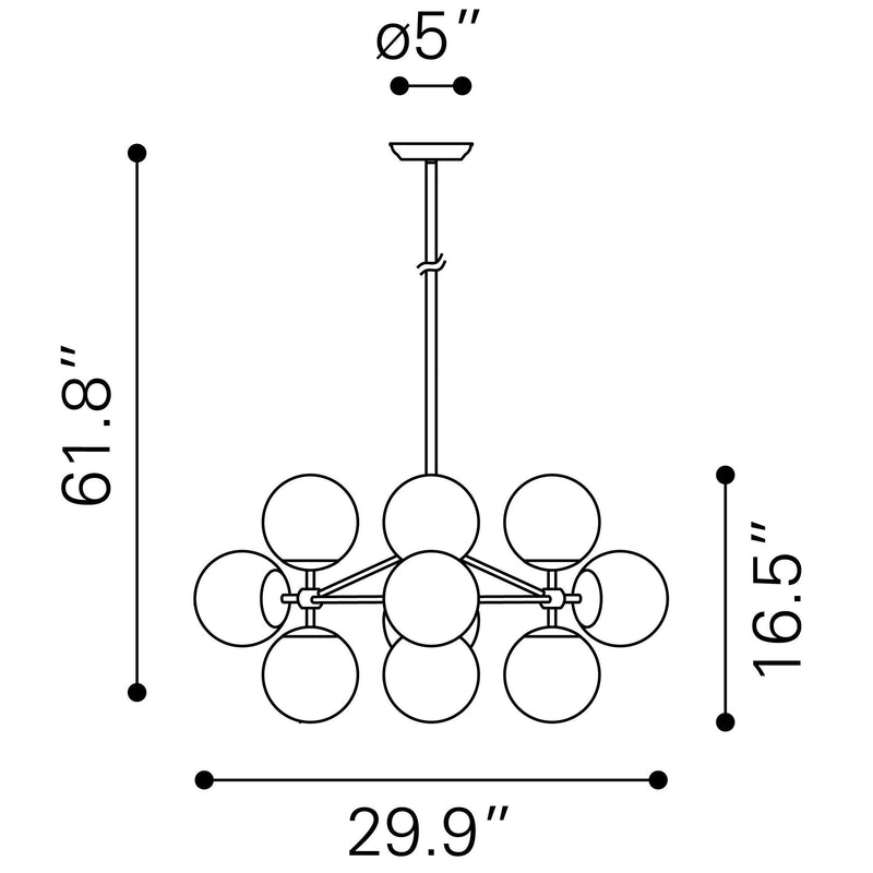 Zuo Belfast Pendant 56065 IMAGE 8