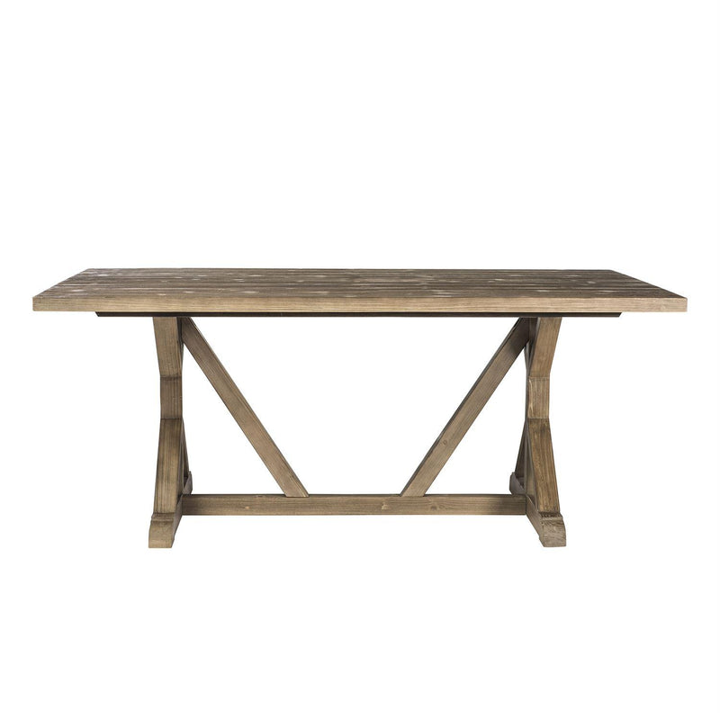 Liberty Furniture Industries Inc. Carolina Lakes Dining Table with Trestle Base 140-T4272 IMAGE 1