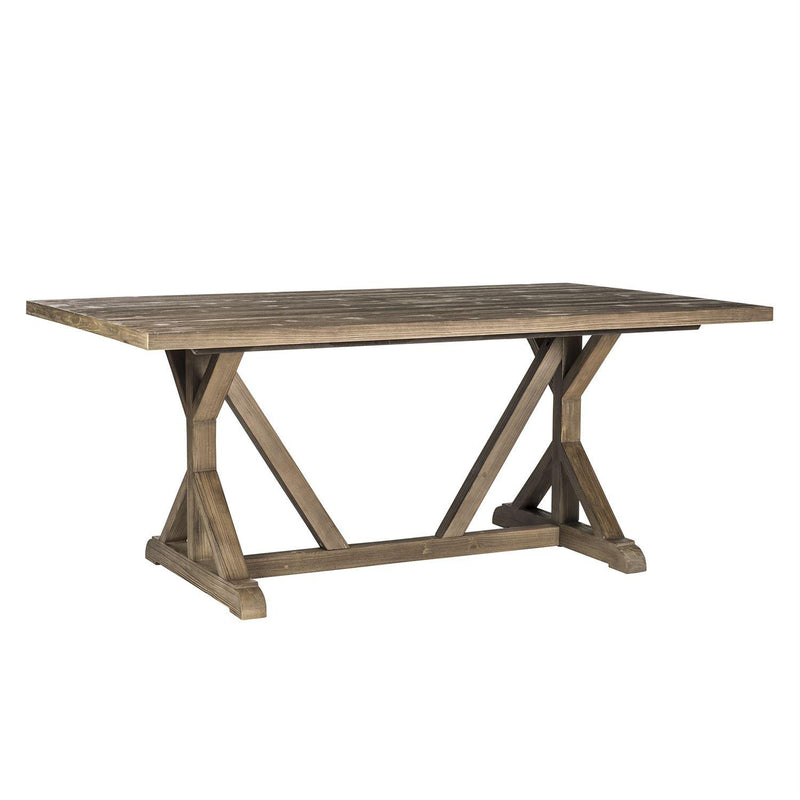 Liberty Furniture Industries Inc. Carolina Lakes Dining Table with Trestle Base 140-T4272 IMAGE 2