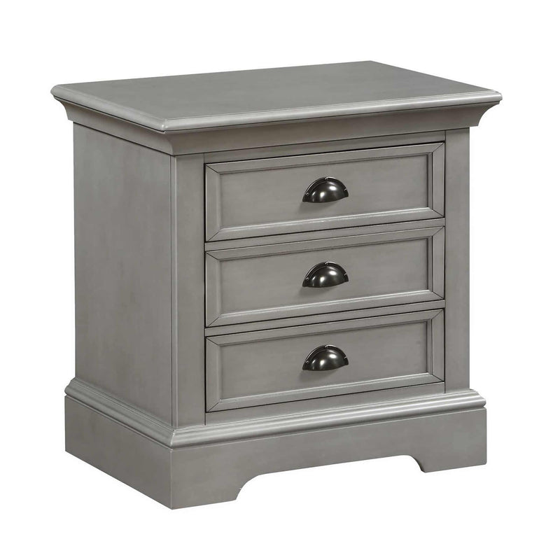 Winners Only Tamarack 3-Drawer Nightstand BTG1005 IMAGE 1