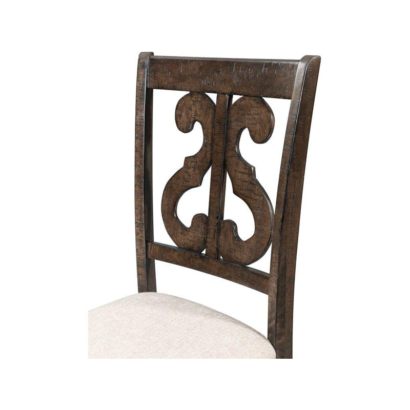 Elements International Stone Dining Chair DST150SC IMAGE 3