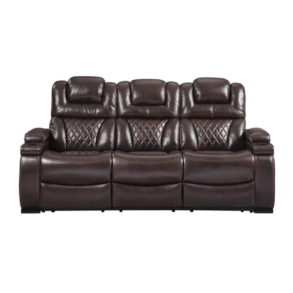 Signature Design by Ashley Warnerton Power Reclining Fabric Sofa 7540715 IMAGE 1