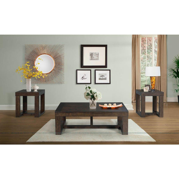 Elements International Laurel 3 pieces Occasional Tables set TLL100OT IMAGE 1