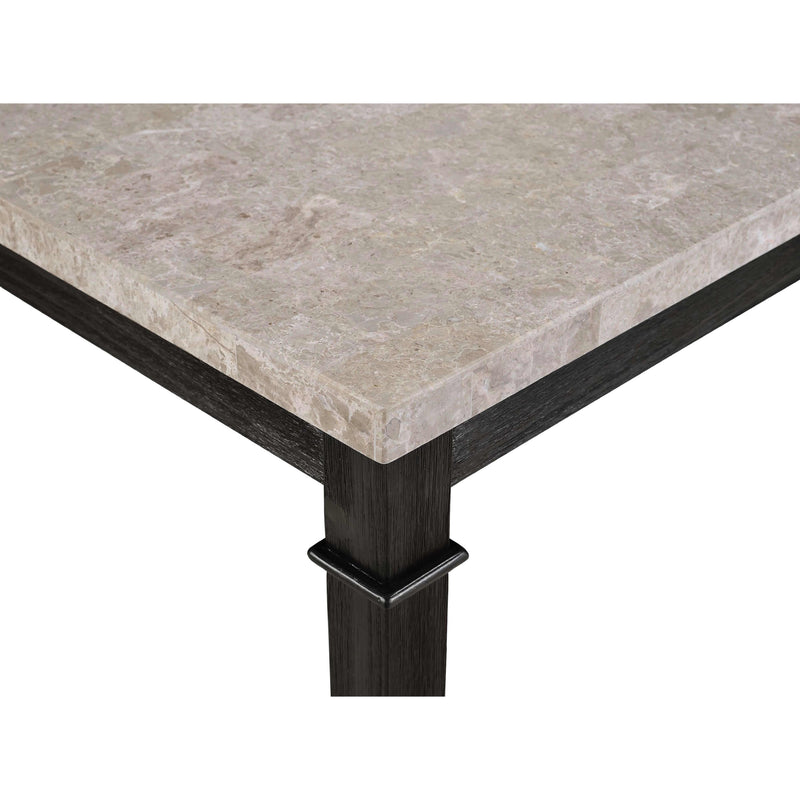 Elements International Greystone Dining Table with Marble Top DGS100DT IMAGE 2