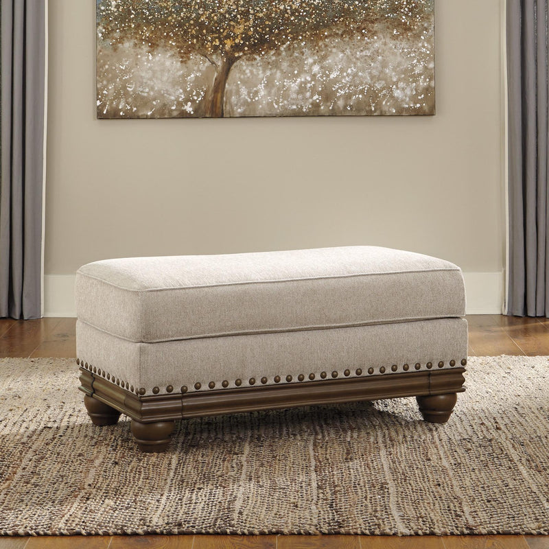 Signature Design by Ashley Harleson Fabric Ottoman 1510414 IMAGE 2