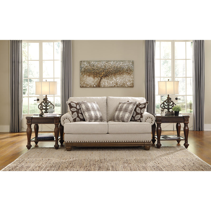 Signature Design by Ashley Harleson Stationary Fabric Loveseat 1510435 IMAGE 2