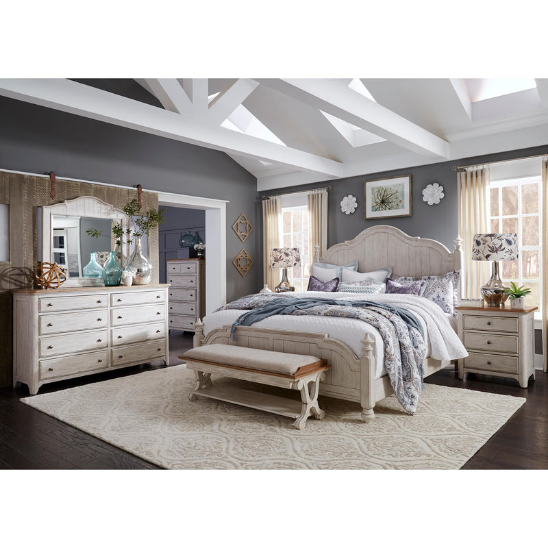 Liberty Furniture Industries Inc. Farmhouse Reimagined Dresser Mirror 652-BR51 IMAGE 4