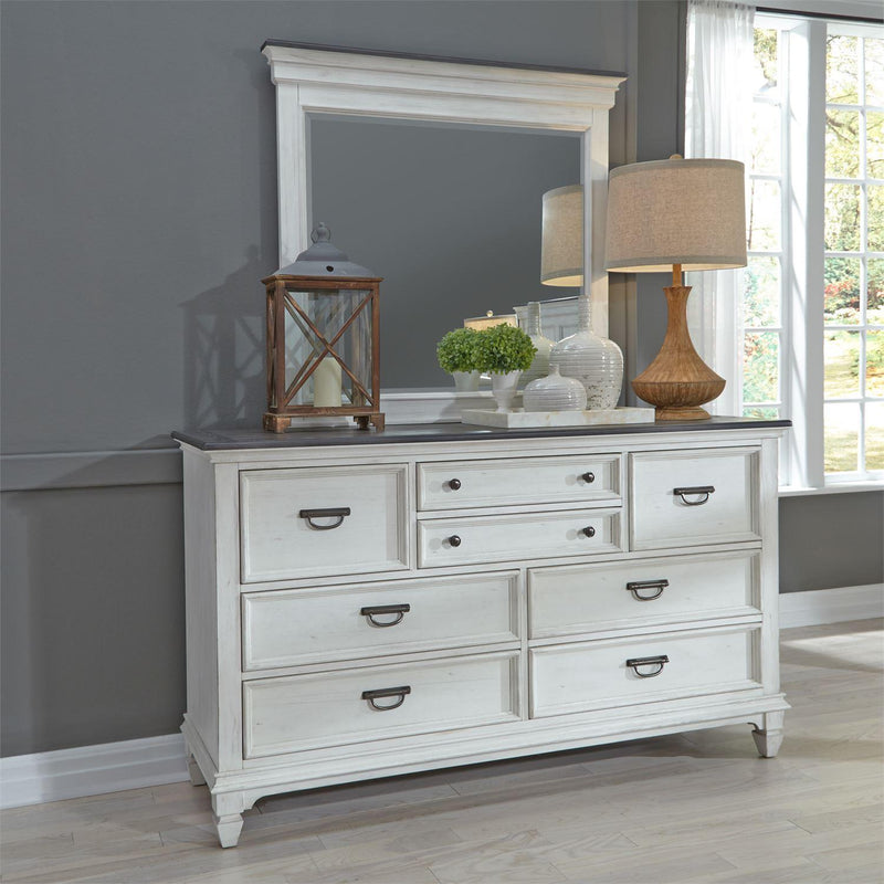 Liberty Furniture Industries Inc. Allyson Park 8-Drawer Dresser with Mirror 417-BR-DM IMAGE 1