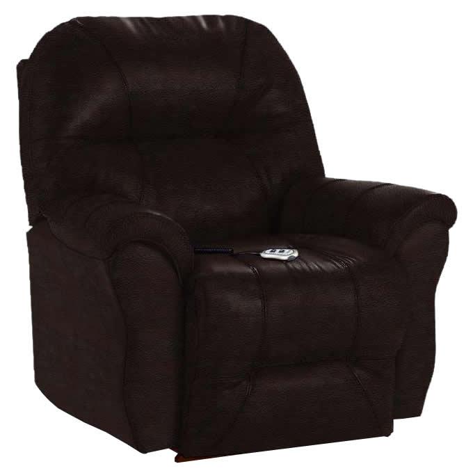 Best Home Furnishings Bodie Power Rocker Leather Recliner 8NP17LU 73226-L IMAGE 1