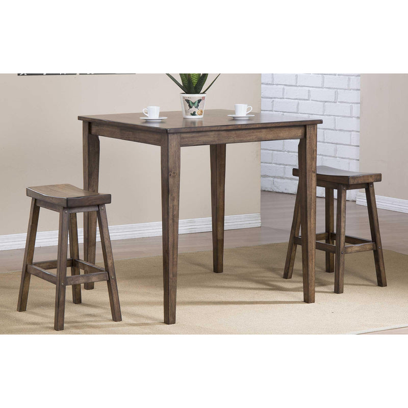 Winners Only Square Carmel Counter Height Dining Table DCT33636R IMAGE 2