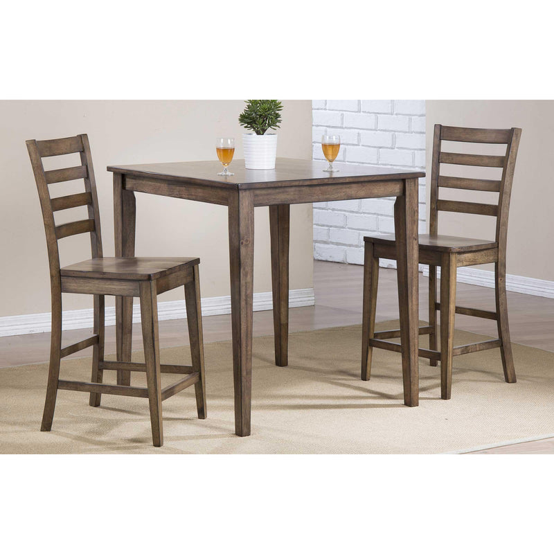 Winners Only Square Carmel Counter Height Dining Table DCT33636R IMAGE 3