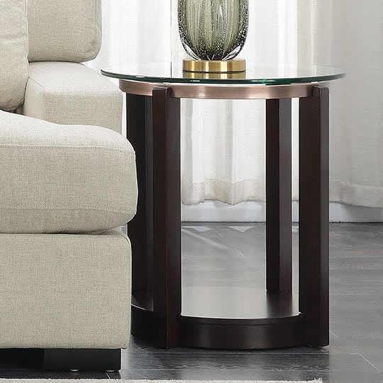 Elements International Elsa End Table CEL100ETE IMAGE 1