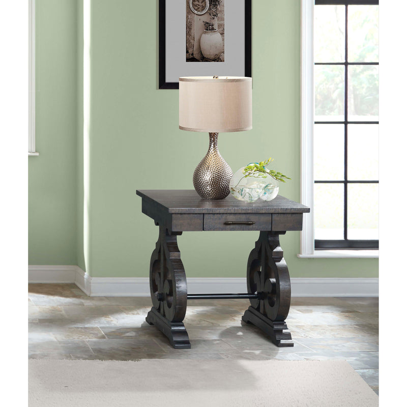 Elements International Stone Occasional End Table TST100ST IMAGE 2